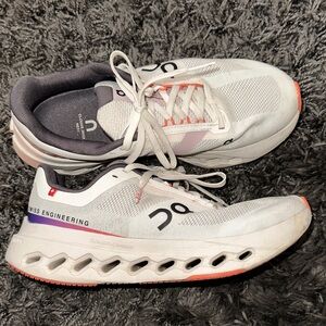ON Women's Athletic Shoes - White and Pink